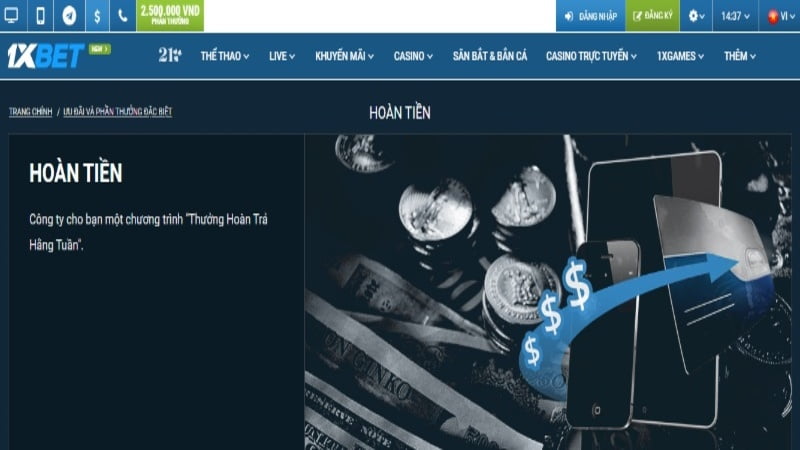 Cách nạp tiền vào tài khoản 777Loc - 777Loc