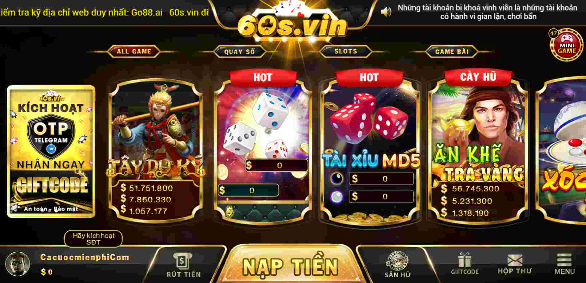 Phương thức thanh toán và tỷ lệ cược của Xổ số Net88 - Net88