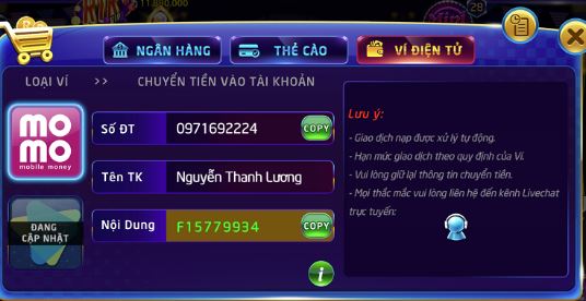 Rút tiền từ 68Lottery về tài khoản ngân hàng của bạn - 68Lottery