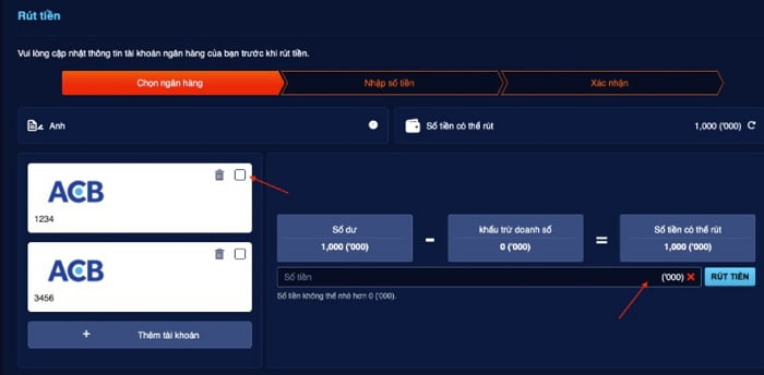 Tình trạng hiện tại là nhận được 128k từ Ok365 Games - Ok365