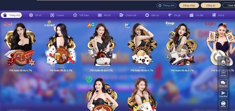 Nền tảng đạt chuẩn K88 này cung cấp hơn 500 trò chơi - K88